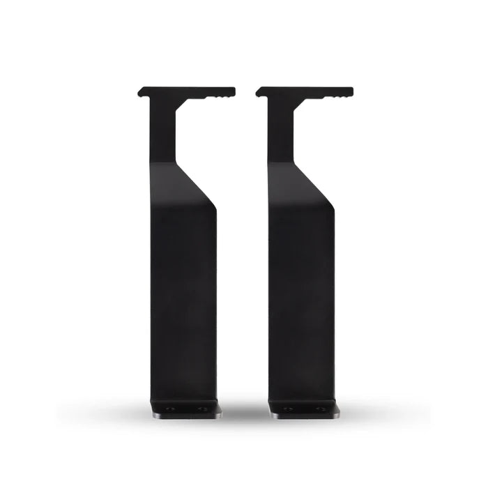 55L Rigid Mounts Front View Black