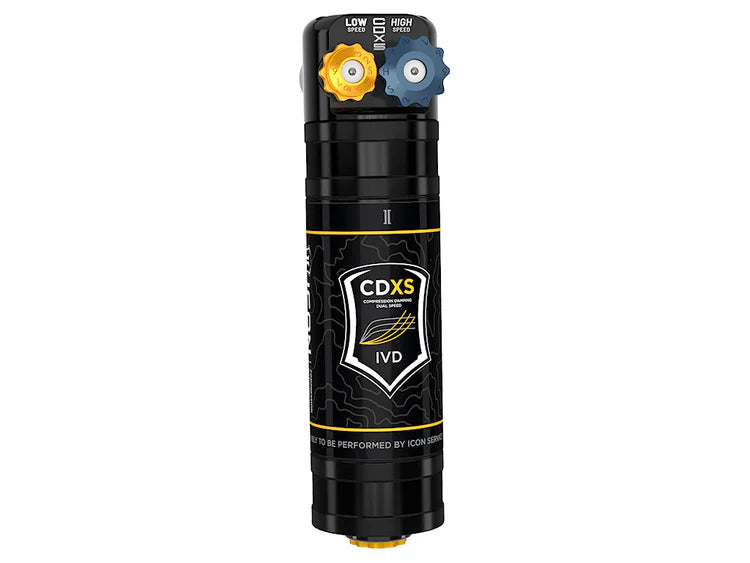 ICON 2011-2026 GM 2500/3500 HD, 0-2" Lift, Rear, V.S. 3.0 Series Shock Absorbers, Remote Reservoir w/ CDXS, Pair