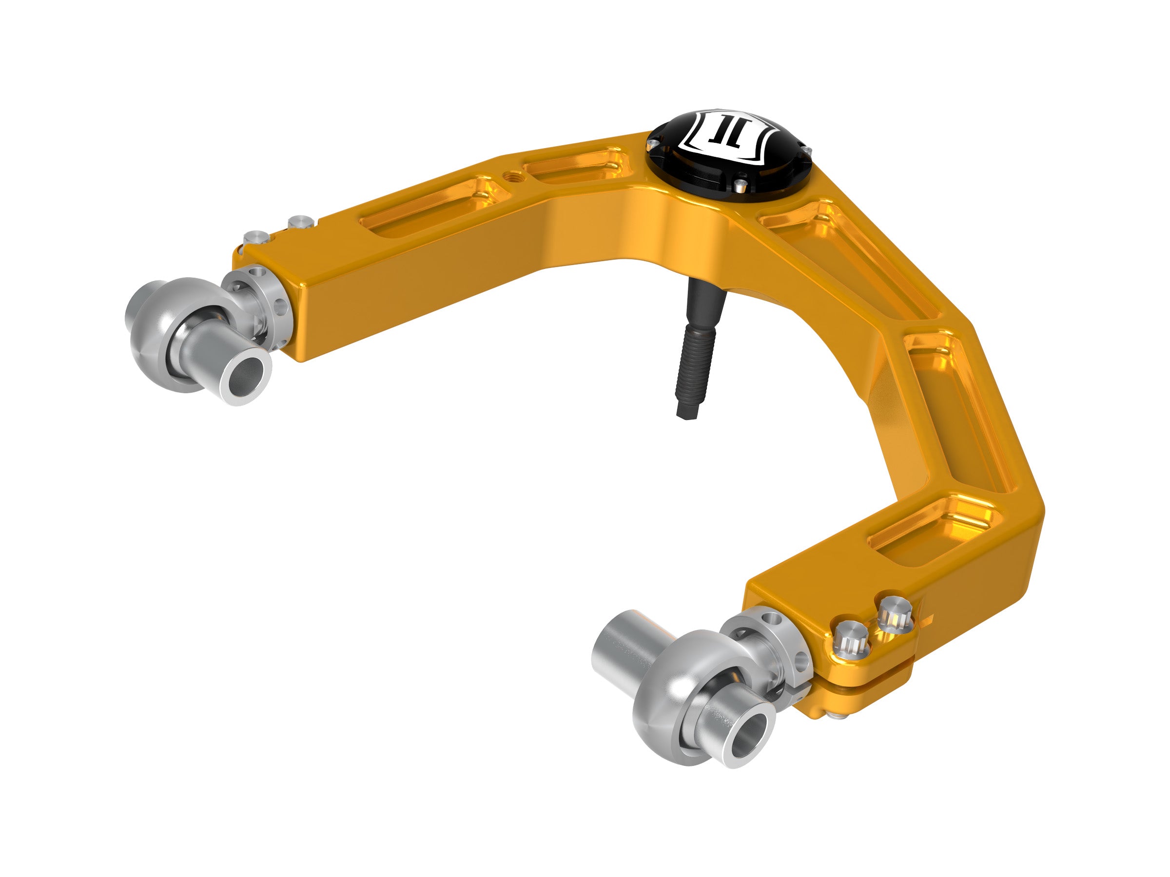 BILLET UPPER CONTROL ARMS W/ DELTA JOINT PRO - Anodized Gold