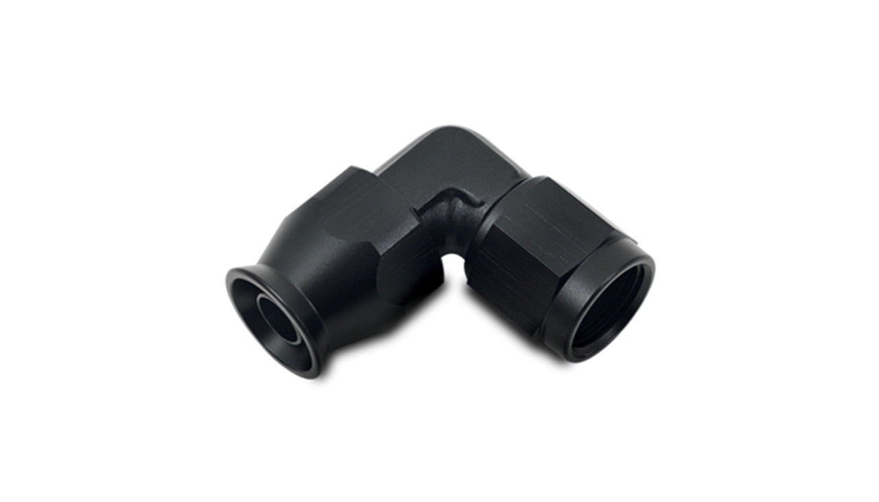 90 Degree Tight Radius Forged Hose End Fittings (for PTFE lined flex hoses) Front View