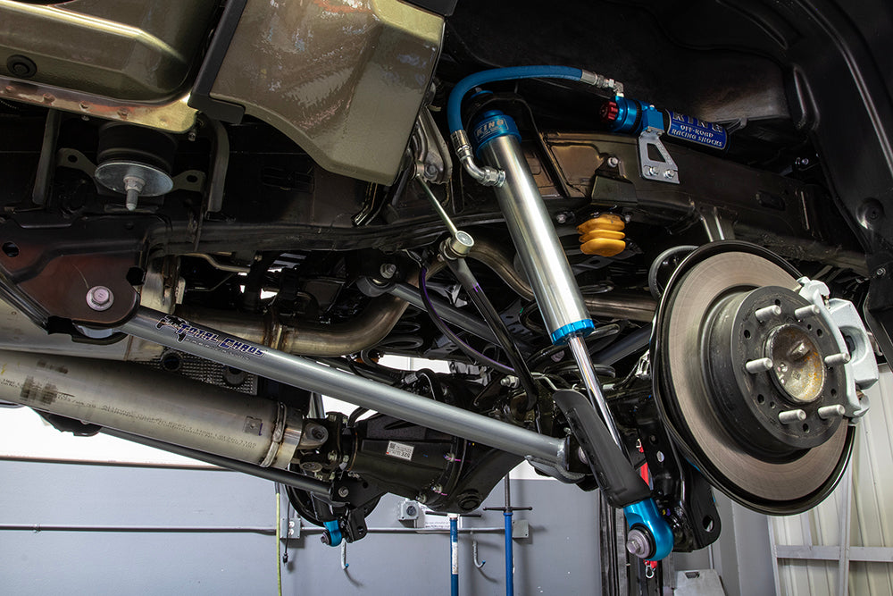 MID TRAVEL LIFT KIT W/ FRONT & REAR 2.5 INCH DIAMETER ADJUSTABLE KING SHOCKS - 4TH GEN TACOMA