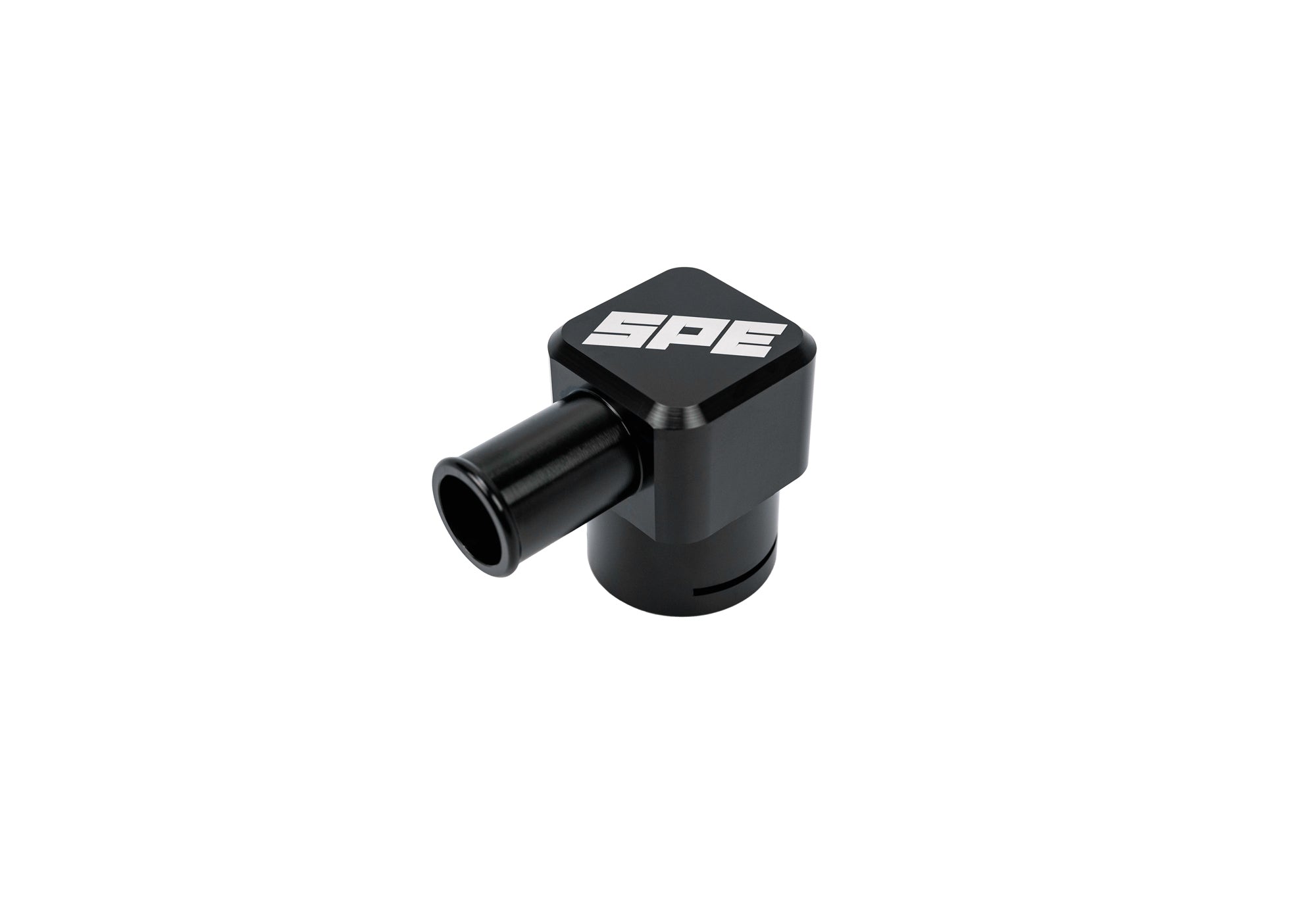 SPE Motorsport 2011-2019 6.7L Powerstroke Degas Bottle Hose & Adapter Kit Front View