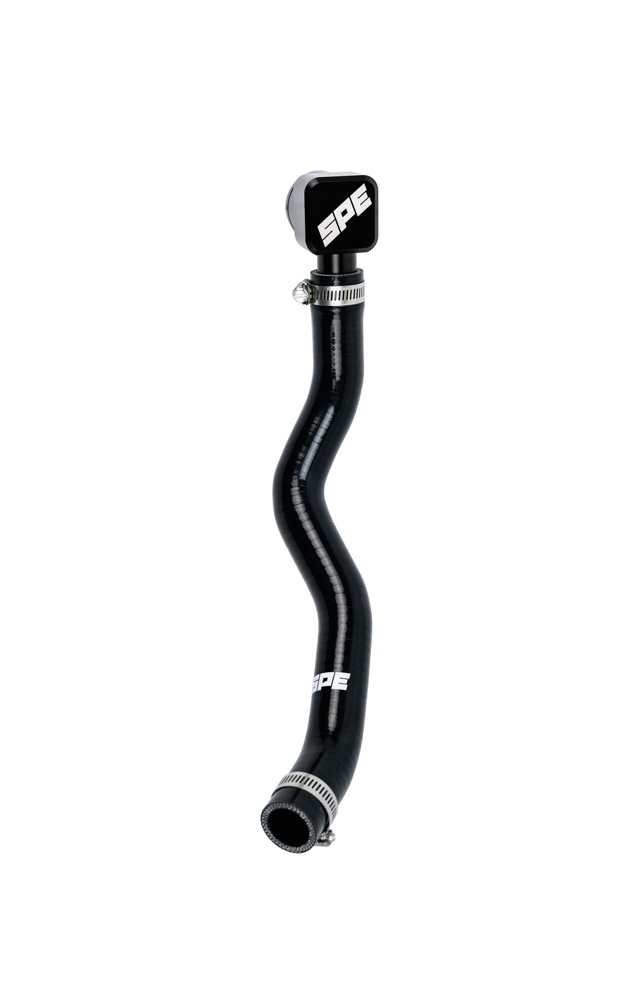 SPE Motorsport 2011-2019 6.7L Powerstroke Degas Bottle Hose & Adapter Kit Front View