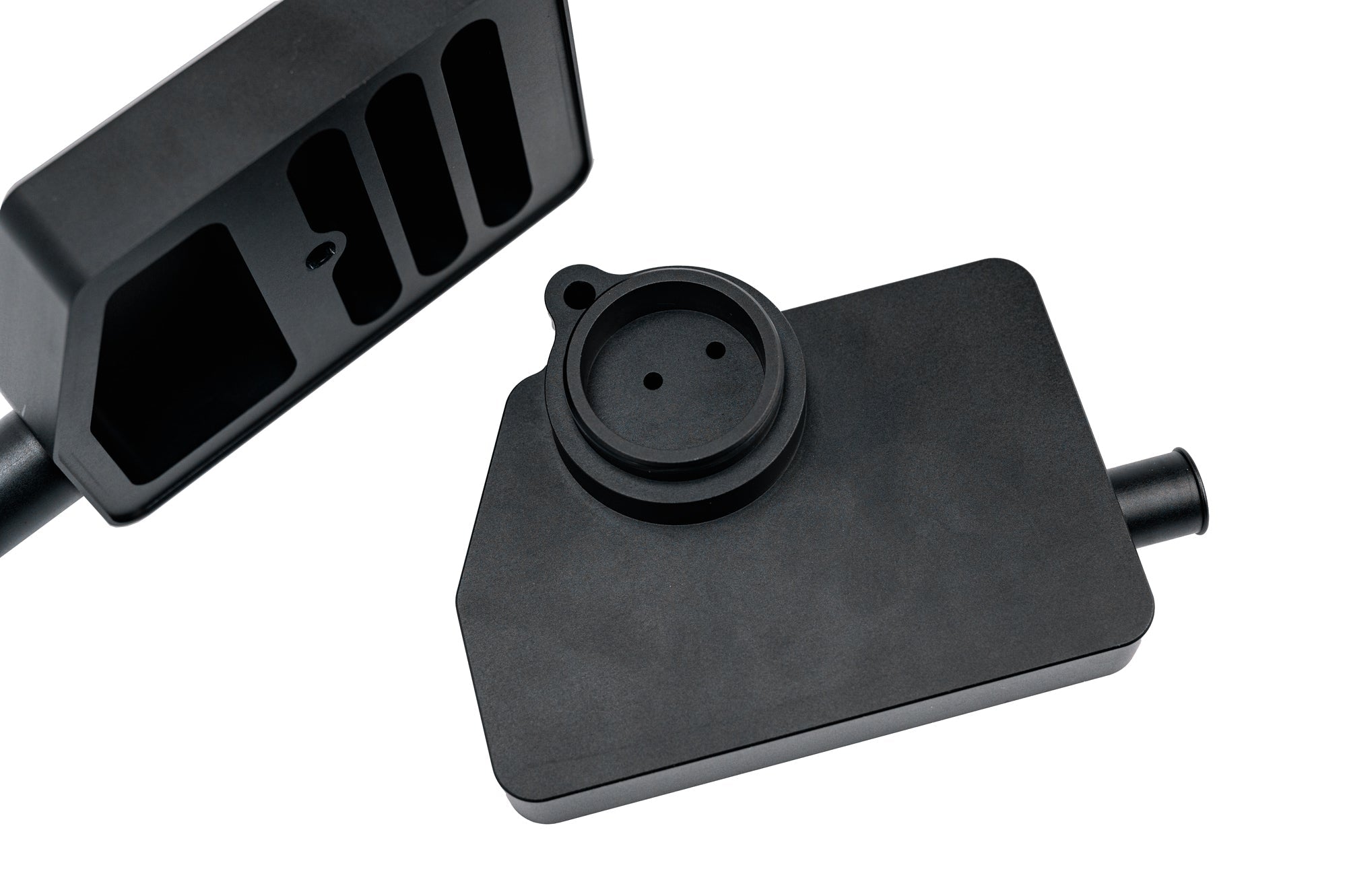 SPE Motorsport 2011+ 6.7L Powerstroke Recirculating CCV Kit Front View