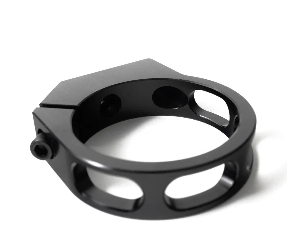 Billet Clamp 2 1/2 inch for Vapor Trapper Front View