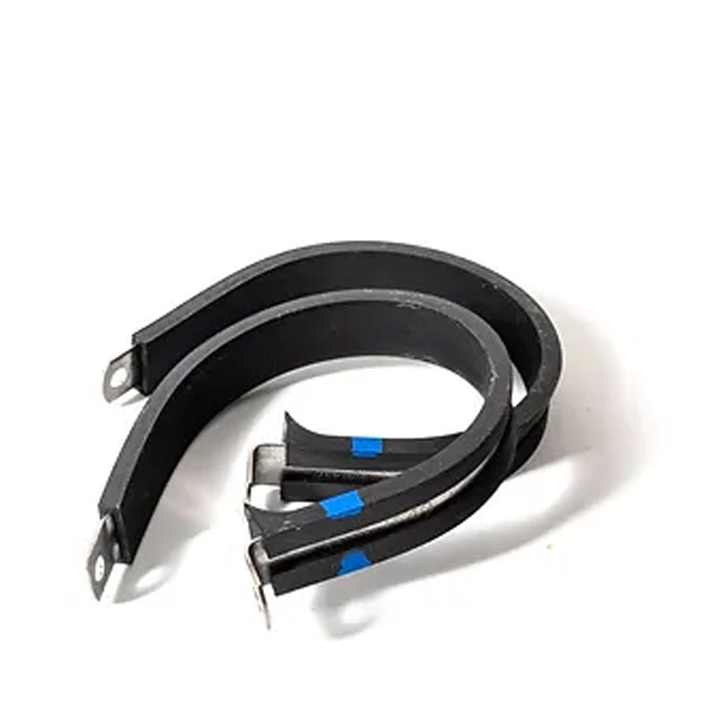 2-1/2 inch Vibration Dampening Dell Clamp for Vapor Trapper Front View