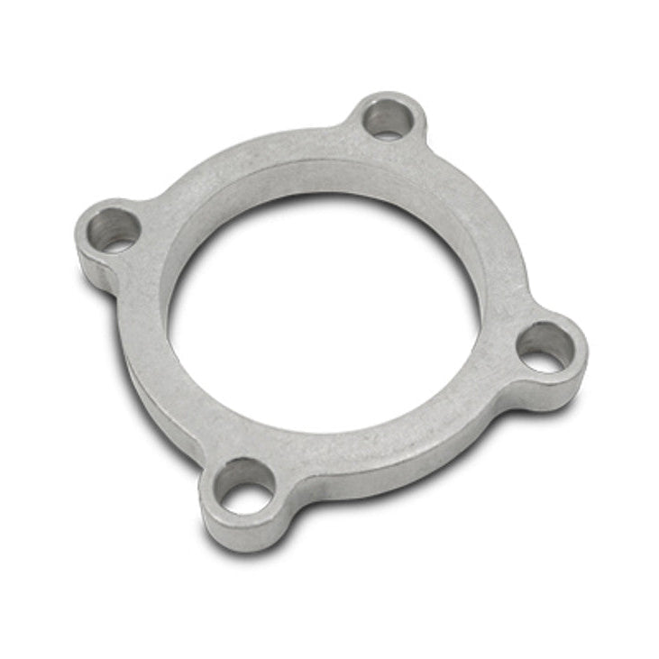 Stainless Steel Turbo Outlet Flange for T3 4 Bolt Outlet without Internal Wastegate (suits 2.5" O.D. tubing) Front View