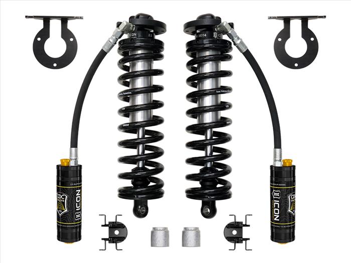 ICON 2023-2025 Ford F-250/F-350 Super Duty 4WD, 2.5-3” Lift, V.S. 2.5 Series Coilover Conversion Kit, Remote Reservoir w/ CDCV