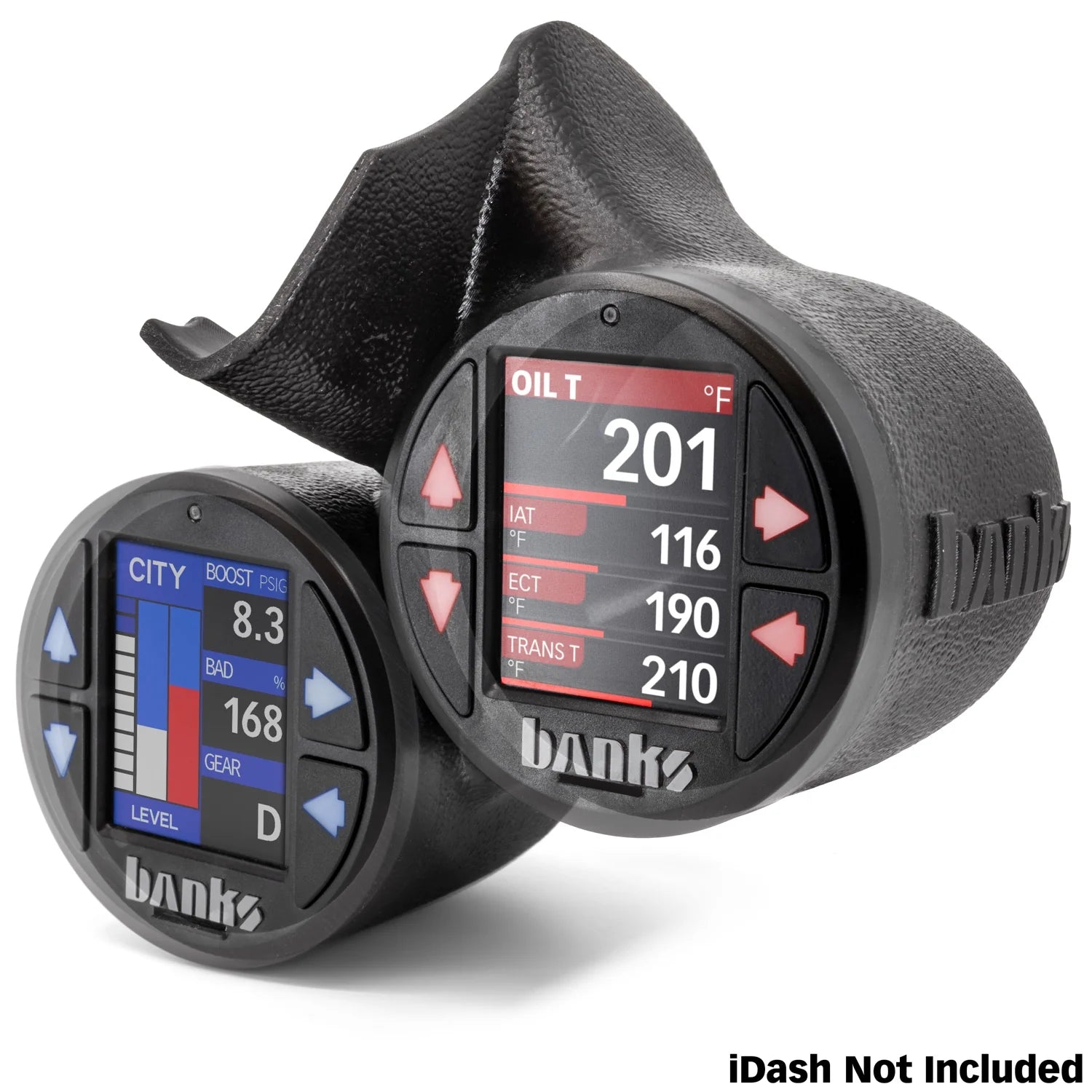 2022-2024 Toyota Tundra iDash Stealth Pod Mounts Front View