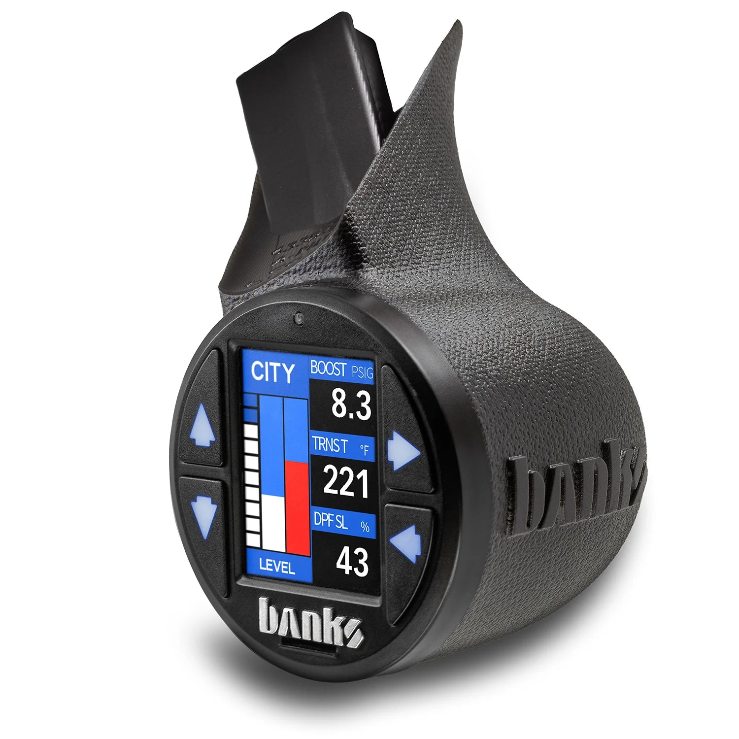 2023-2026 Ford Super Duty 2021-2025 Ford F-150 iDash Stealth Pod Mounts Front View