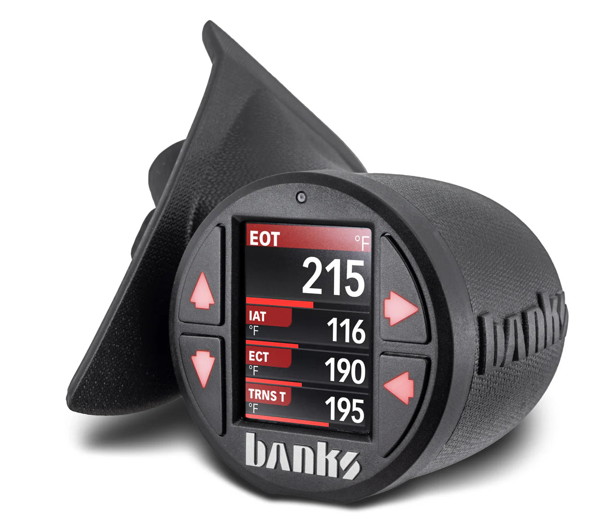 2019-2025 RAM 1500 iDash Stealth Pod Mounts Front View