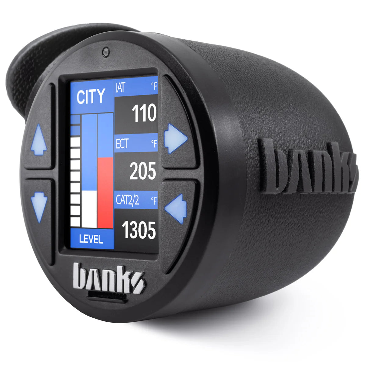 2014-2021 Toyota Tundra without grab handle iDash Stealth Pod Mount Front View