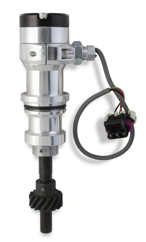 Ford 289/302 CAM Sync Plug Front View Silver