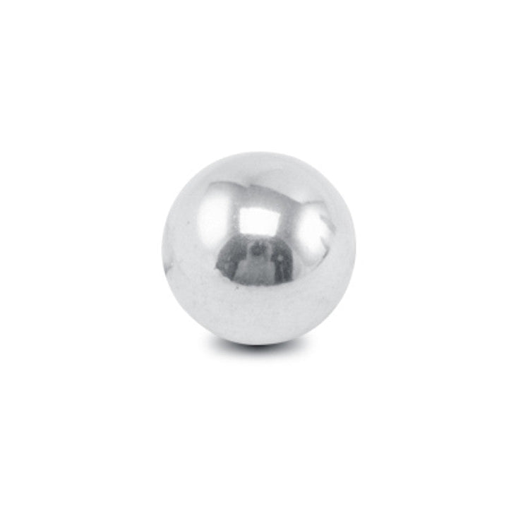 Replacement Steel Ball for Inline One Way Check Valves, Male AN Flare to Female ORB Front View