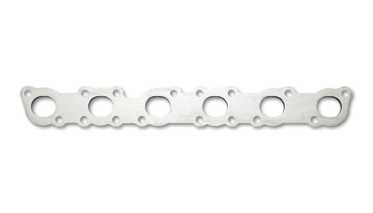 Mild Steel Exhaust Manifold Flange for Nissan RB25/RB26 Motors Front View