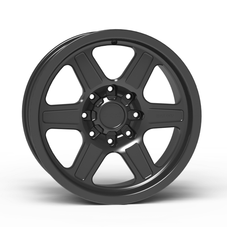 G400 Smooth Lip Wheel 20x9.0" 8 Lug Front View