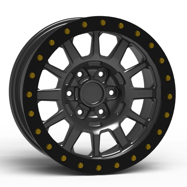 G600 Simulated Beadlock Wheel 18x9.0" 5 & 6 Lug - Standard Ring Front View