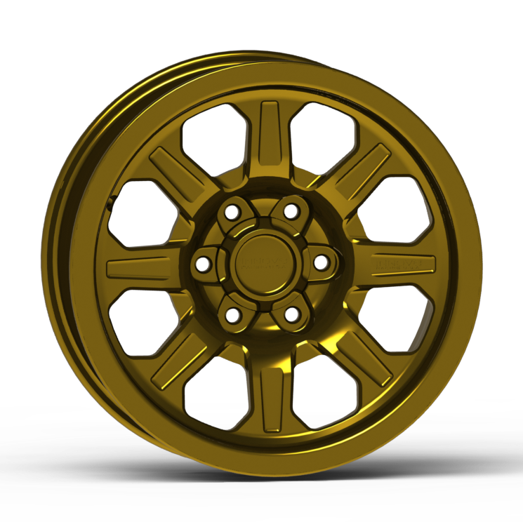 G500 Smooth Lip Wheel 18x9.0" 5 & 6 Lug Front View