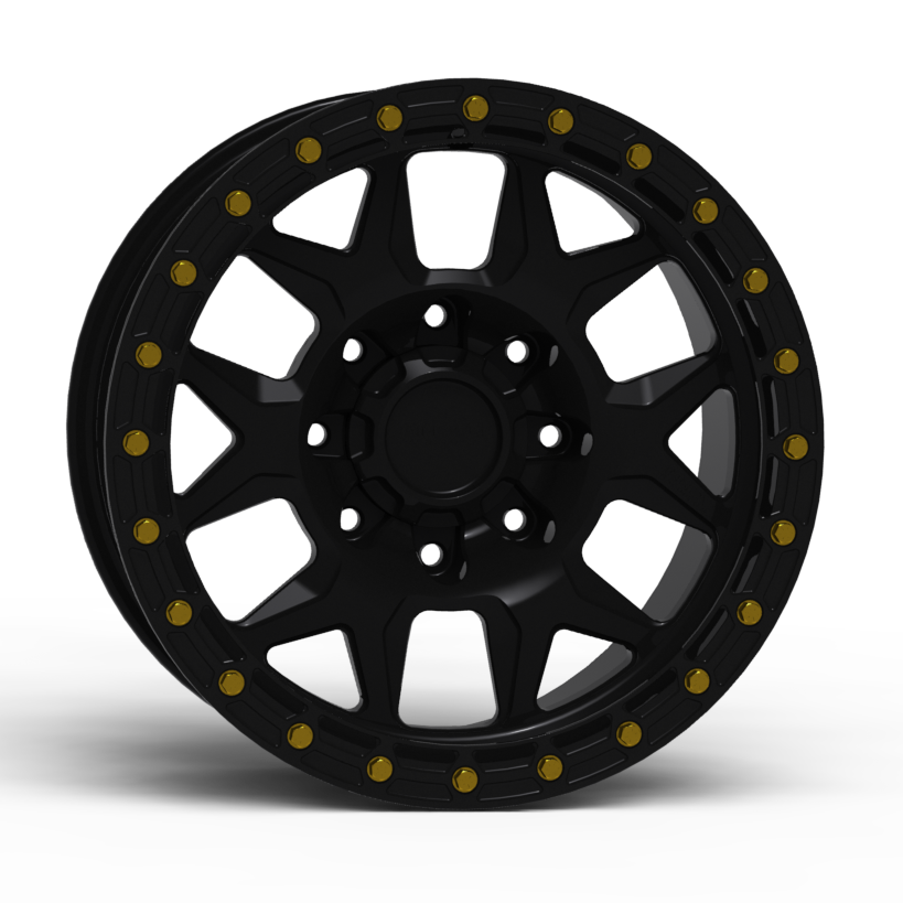 G700 Simulated Beadlock Wheel 18x9.0" 8 Lug - Standard Ring