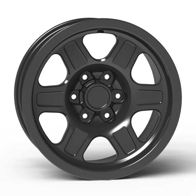 G400 Smooth Lip Wheel 18x9.0" 5 & 6 Lug Front View