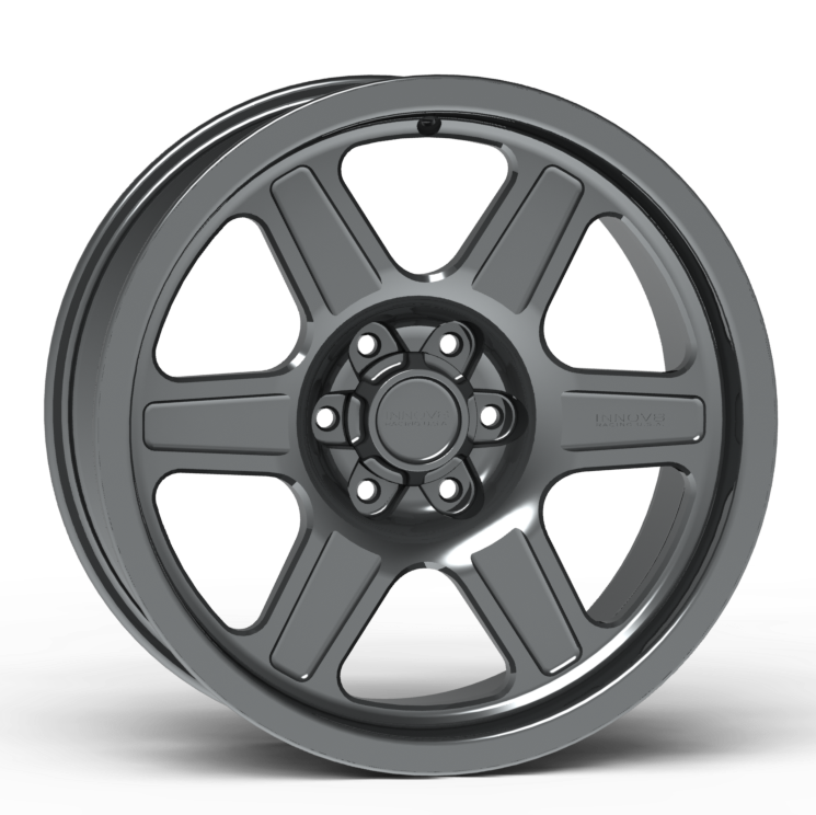 G400 Smooth Lip Wheel 20x9.0" 5 & 6 Lug Front View