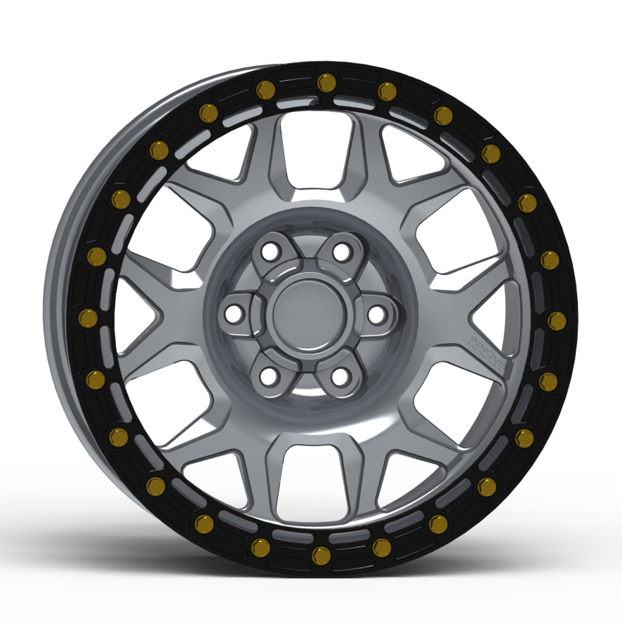 G700 Simulated Beadlock Wheel 18x9.0" 5 & 6 Lug - Standard Ring