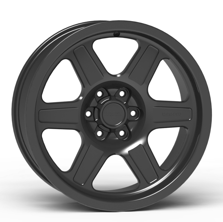 G400 Smooth Lip Wheel 20x9.0" 5 & 6 Lug Front View