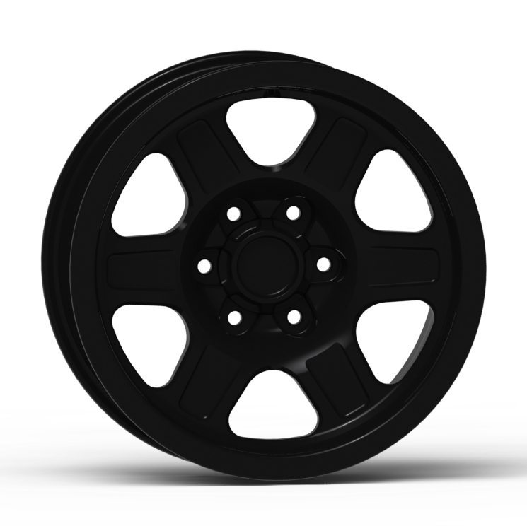 G400 Smooth Lip Wheel 18x9.0" 5 & 6 Lug Front View