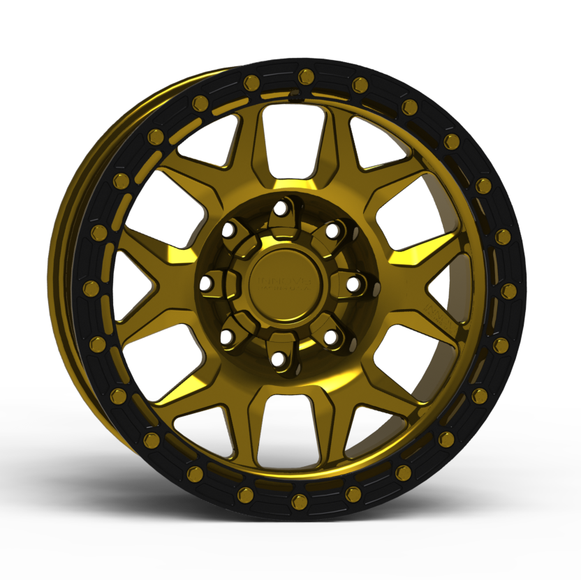 G700 Simulated Beadlock Wheel 18x9.0" 8 Lug - Standard Ring