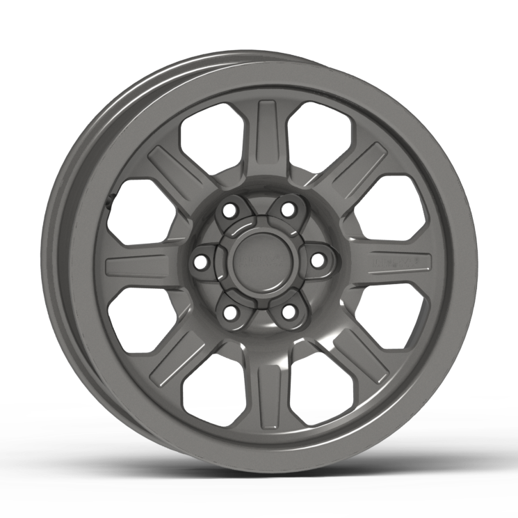 G500 Smooth Lip Wheel 18x9.0" 5 & 6 Lug Front View