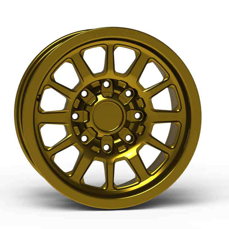 G600 Smooth Lip Wheel 17x8.5" 8 Lug