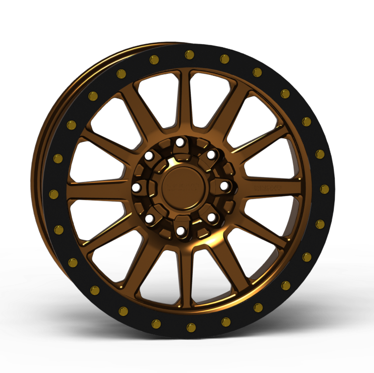 G600 Simulated Beadlock Wheel 20x9.0" 8 Lug - Standard Ring