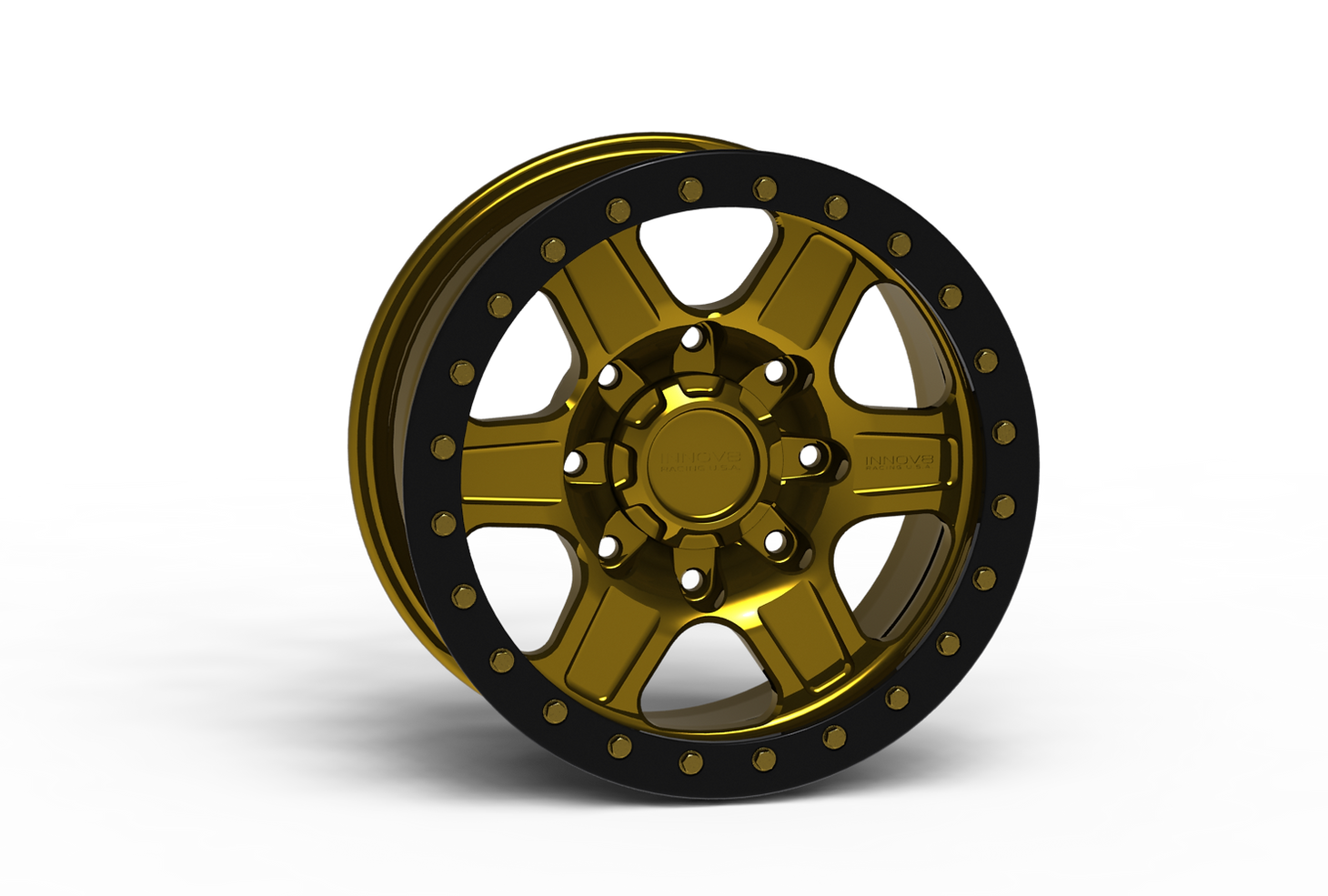 G400 Simulated Beadlock Wheel 18x9.0" 8 Lug - TechLite Ring