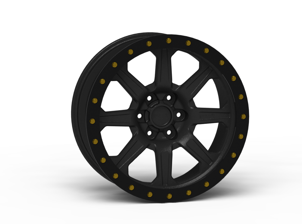 G500 Simulated Beadlock Wheel 20x9.0" 5 & 6 Lug - Standard Ring