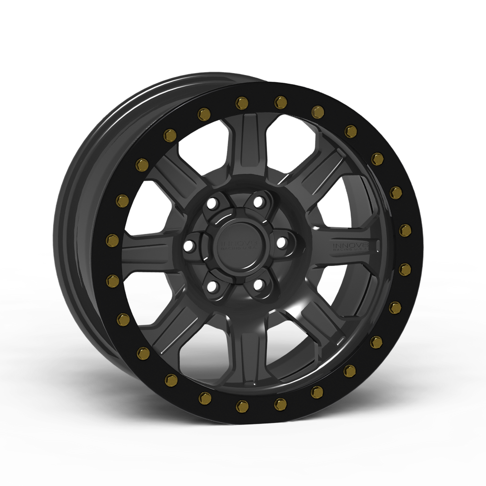 G500 Simulated Beadlock Wheel 18x9.0" 5 & 6 Lug - Standard Ring Front View