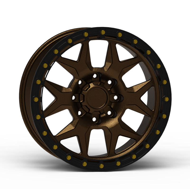 G700 Simulated Beadlock Wheel 20x10.0" 8 Lug - TechLite Ring
