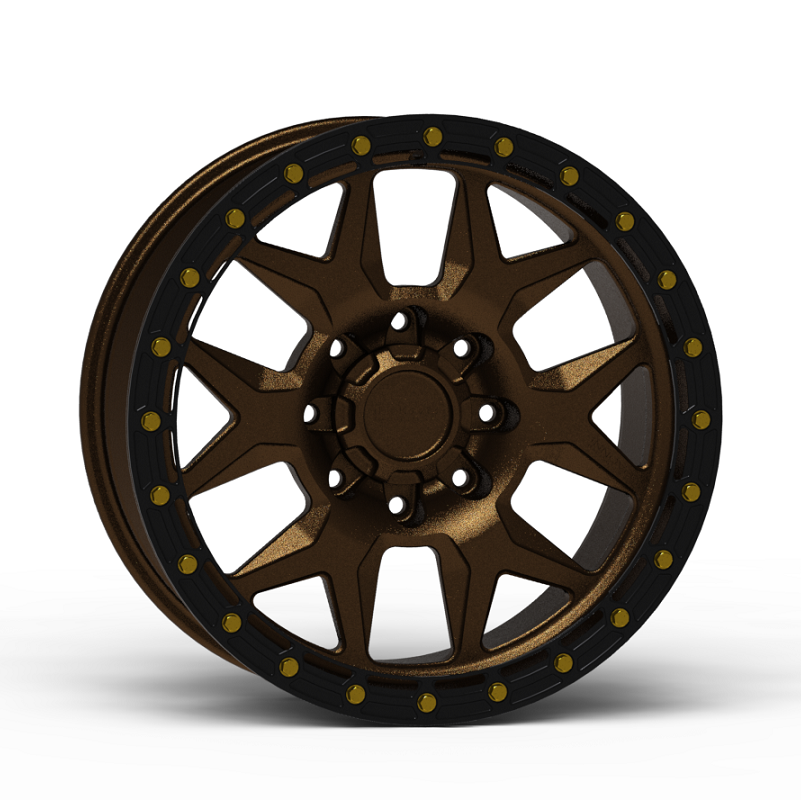 G700 Simulated Beadlock Wheel 20x9.0" 8 Lug - Standard Ring