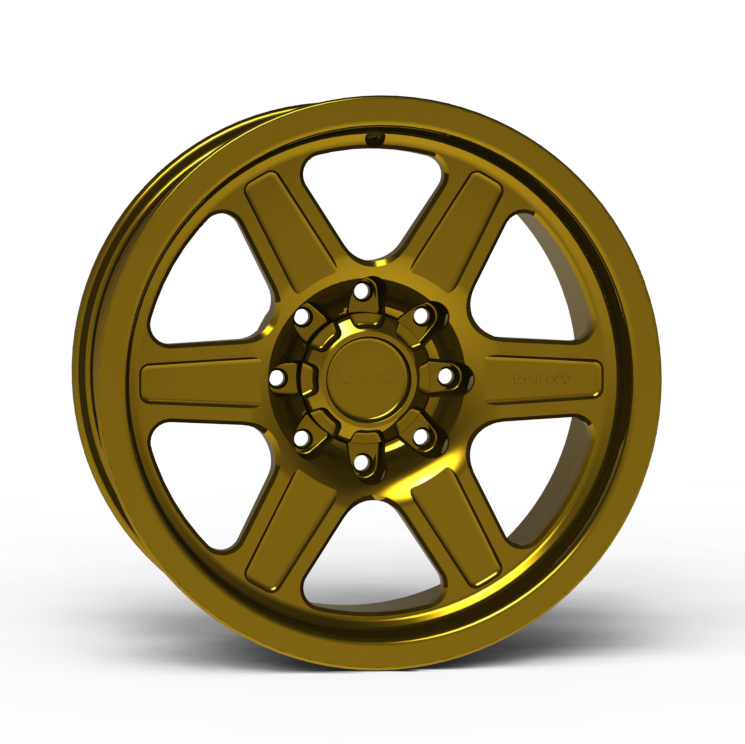 G400 Smooth Lip Wheel 20x9.0" 8 Lug Front View