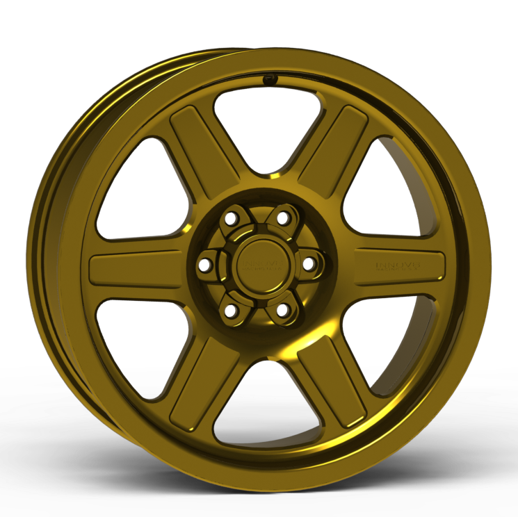 G400 Smooth Lip Wheel 20x9.0" 5 & 6 Lug Front View