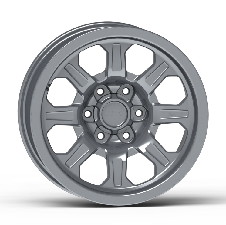 G500 Smooth Lip Wheel 17x8.5" 5 & 6 Lug Front View