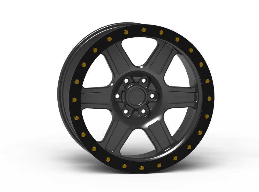 G400 Simulated Beadlock Wheel 20x9.0" 5 & 6 Lug - Standard Ring