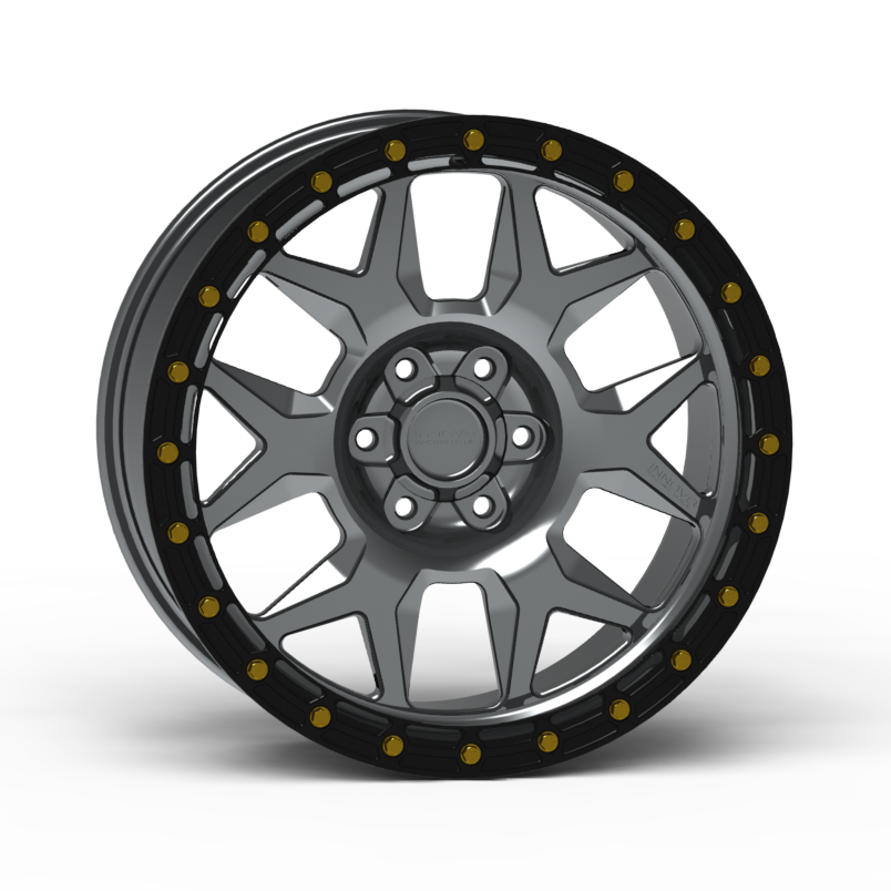 G700 Simulated Beadlock Wheel 20x9.0" 5 & 6 Lug - Standard Ring