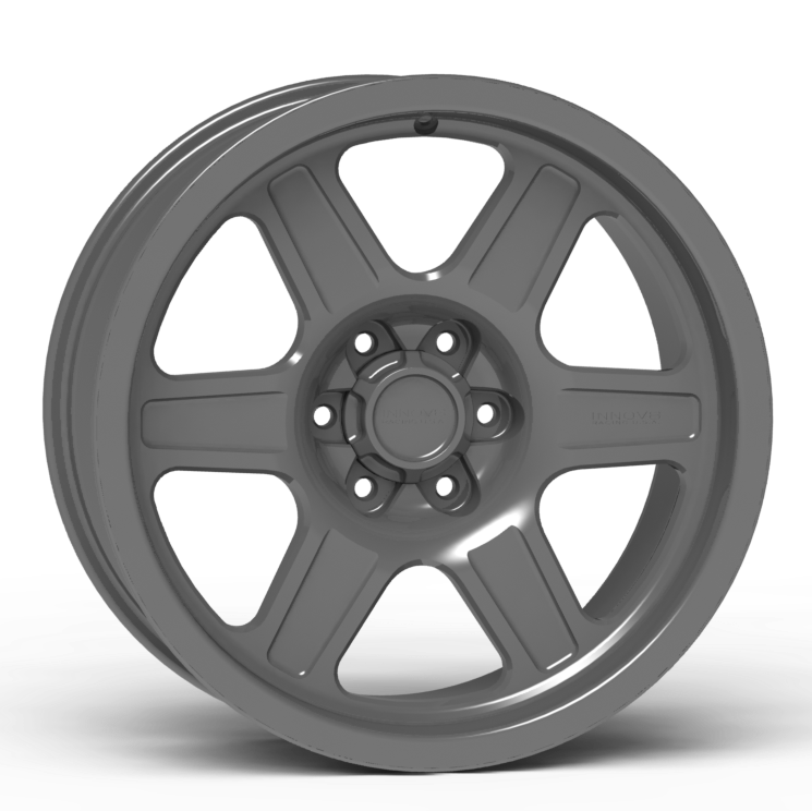 G400 Smooth Lip Wheel 20x9.0" 5 & 6 Lug Front View