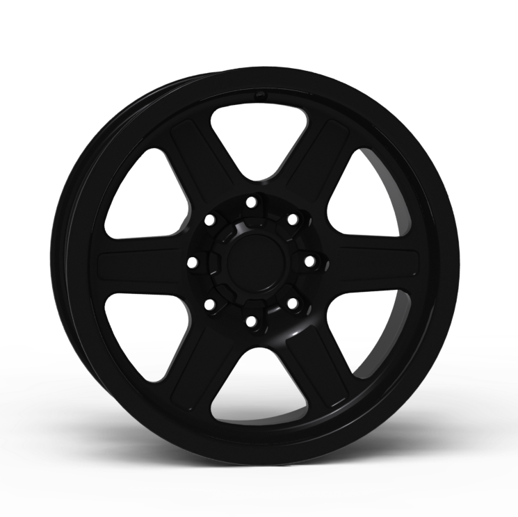 G400 Smooth Lip Wheel 20x9.0" 8 Lug Front View