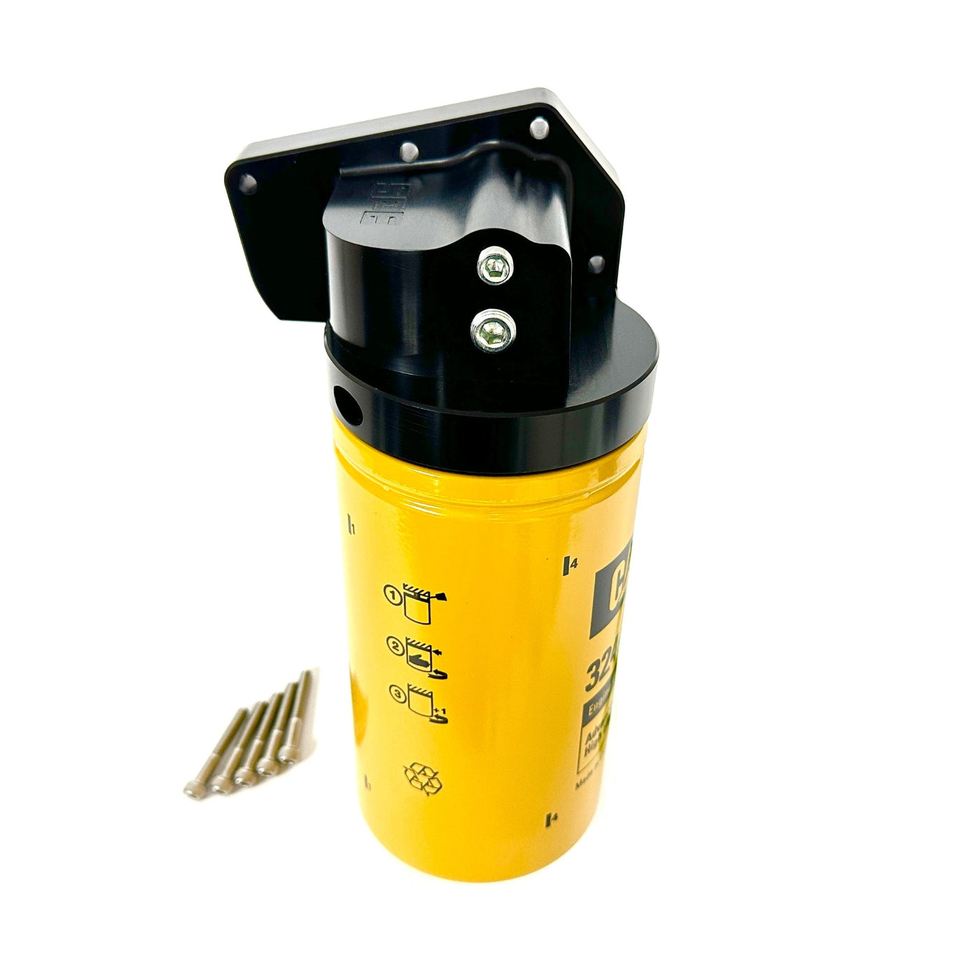 SPE Motorsport 2011-2022 6.7L Powerstroke Oil Filter Housing Front View