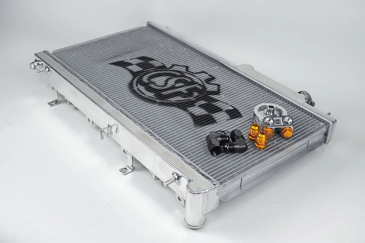 08-14 Subaru WRX & STI w/ built-in Oil Cooler All-Aluminum Radiator Front View