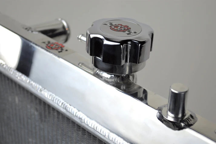 Chevy Colorado 5.3L / GMC Canyon 5.3L / Hummer H3 All-Aluminum Radiator Front View