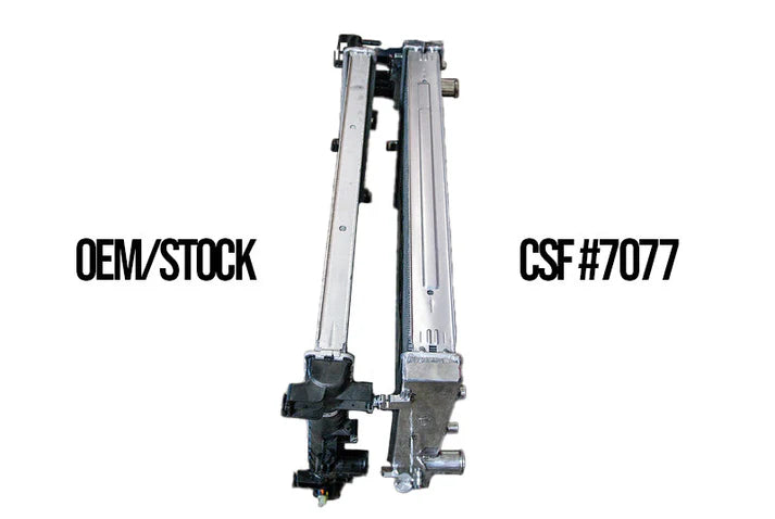 Chevrolet C7 Corvette Stingray / Grand Sport / Z06 All-Aluminum Radiator Front View