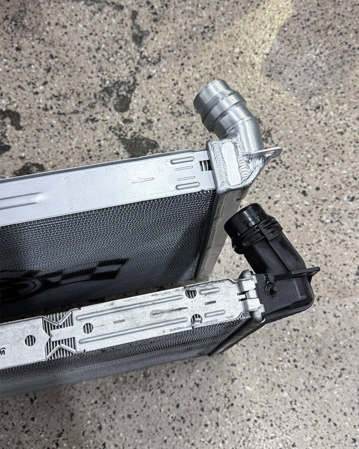 BMW F-Chassis Gen 1 B58 High-Performance All-Aluminum Radiator Front View