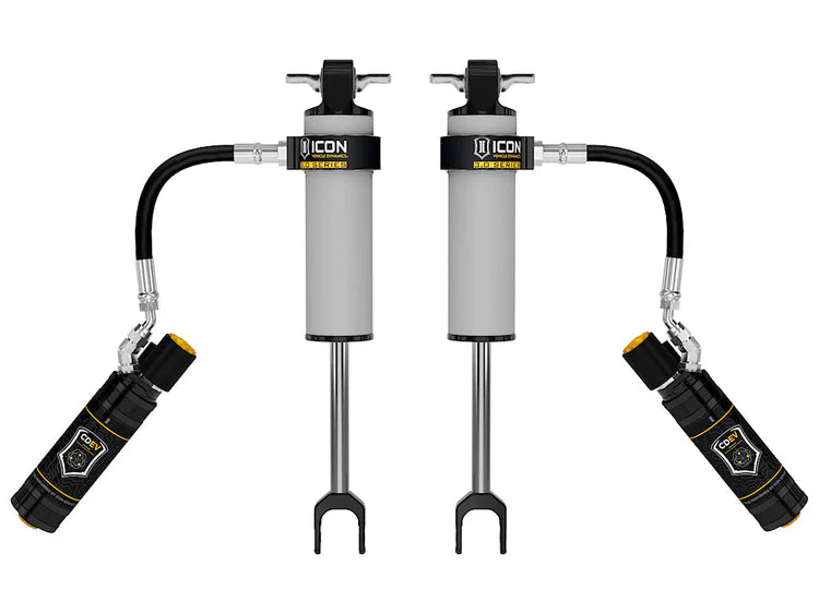 ICON 2020-2026 Chevrolet Silverado/GMC Sierra 2500/3500 HD, 0-3.5” Lift, Front, V.S. 3.0 Shock Absorbers, Remote Reservoir w/ CDEV, Pair